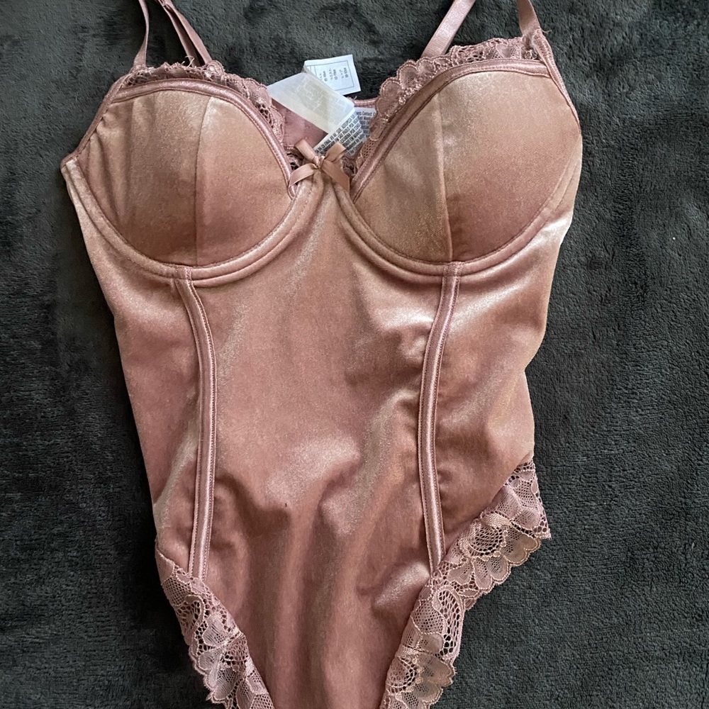 Pink bodysuit